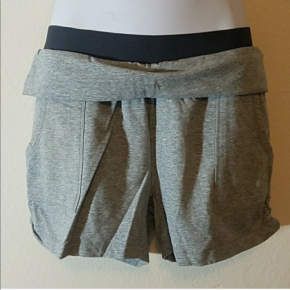 Nike fold over waist just do it shorts